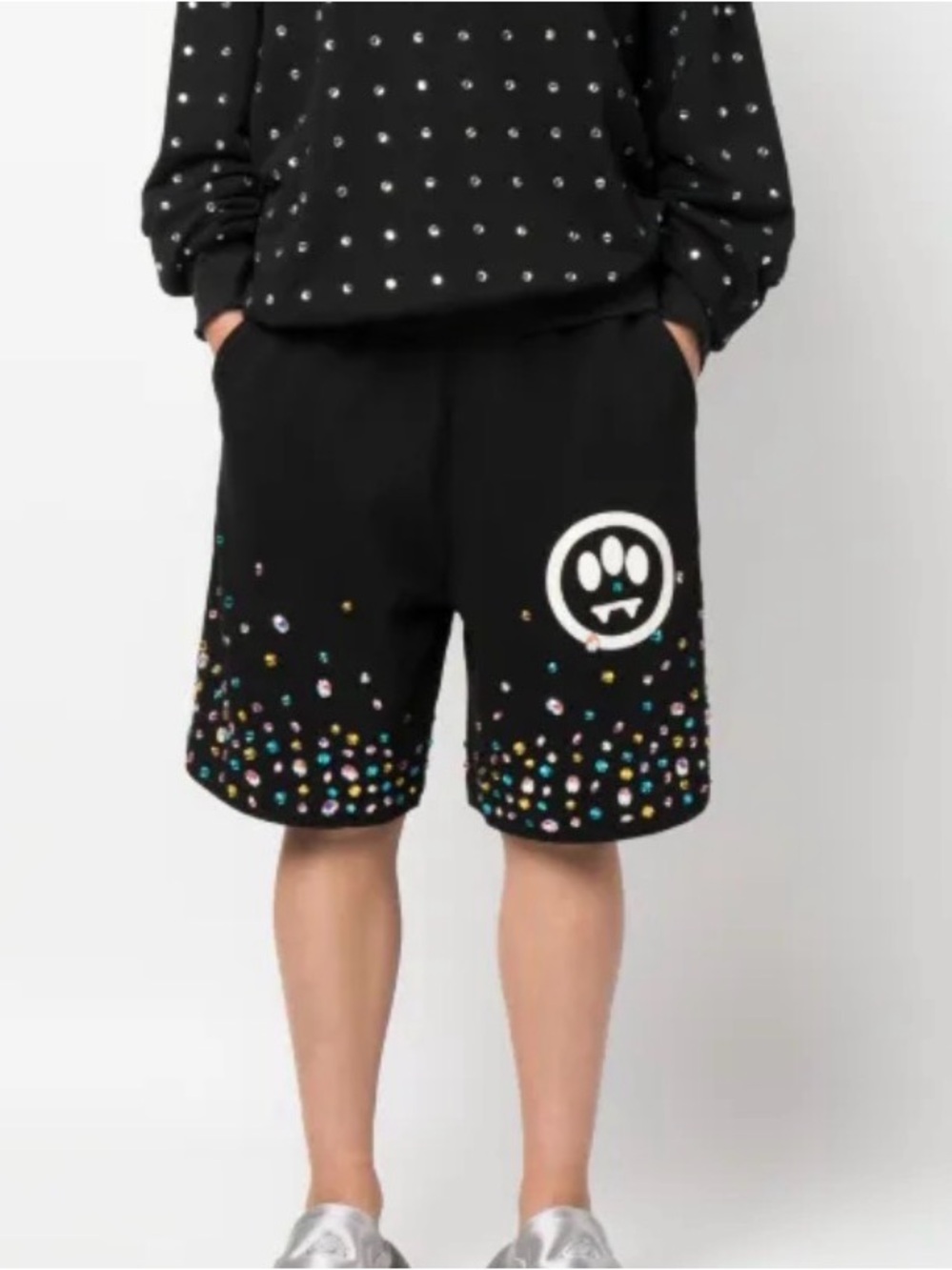 Barrow Shorts with Paw Emblem Sz L